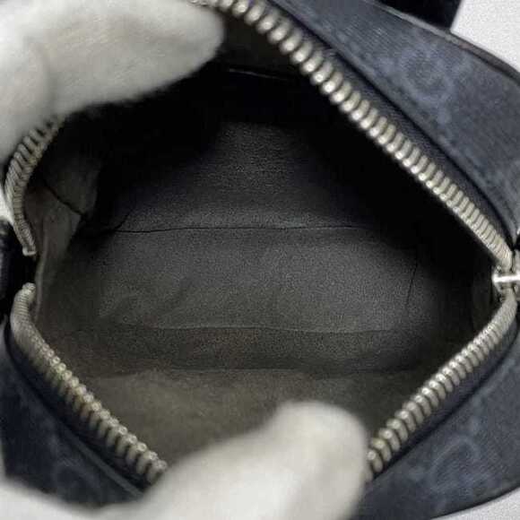 GUCCI Black Leather Shoulder Bag - Picture 8 of 11